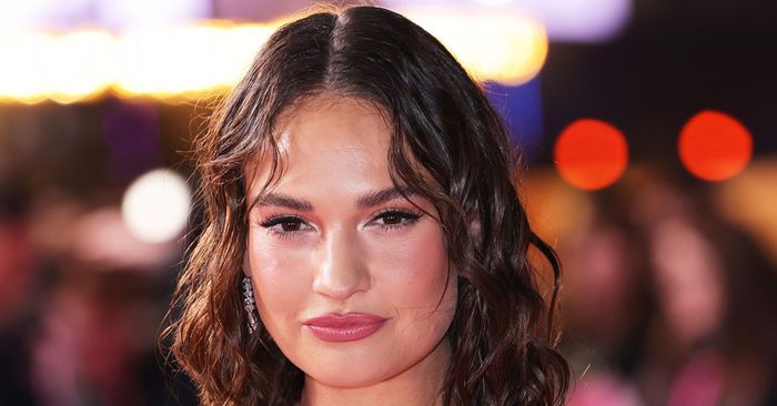 Lily James Created This Lingerie “Fake Pas” Search So Stylish