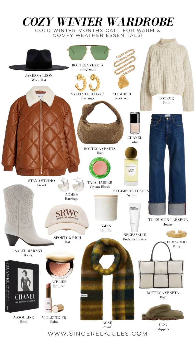 cozy wardrobe essentials for winter! – Sincerely Jules