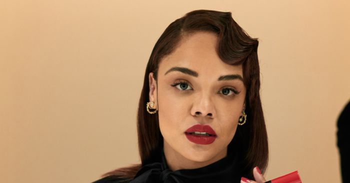 Tessa Thompson Shares Her Favorite Skincare and Makeup Items