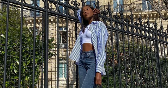 This Straightforward Under-$100 Outfit Is A French Woman’s Go-To