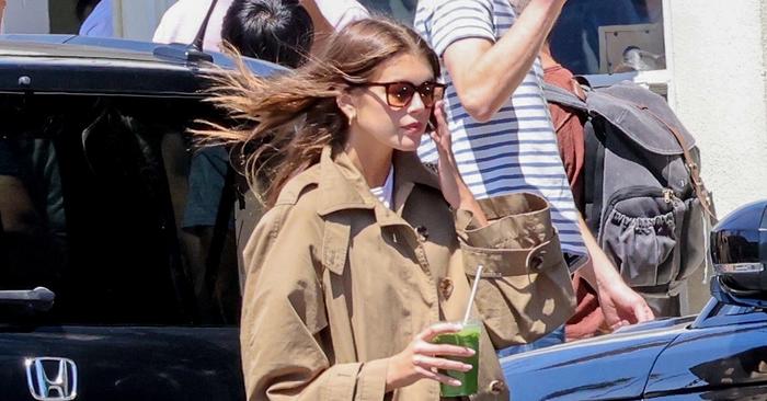 Kaia Gerber Wore the Next It Sneakers Like a French Girl
