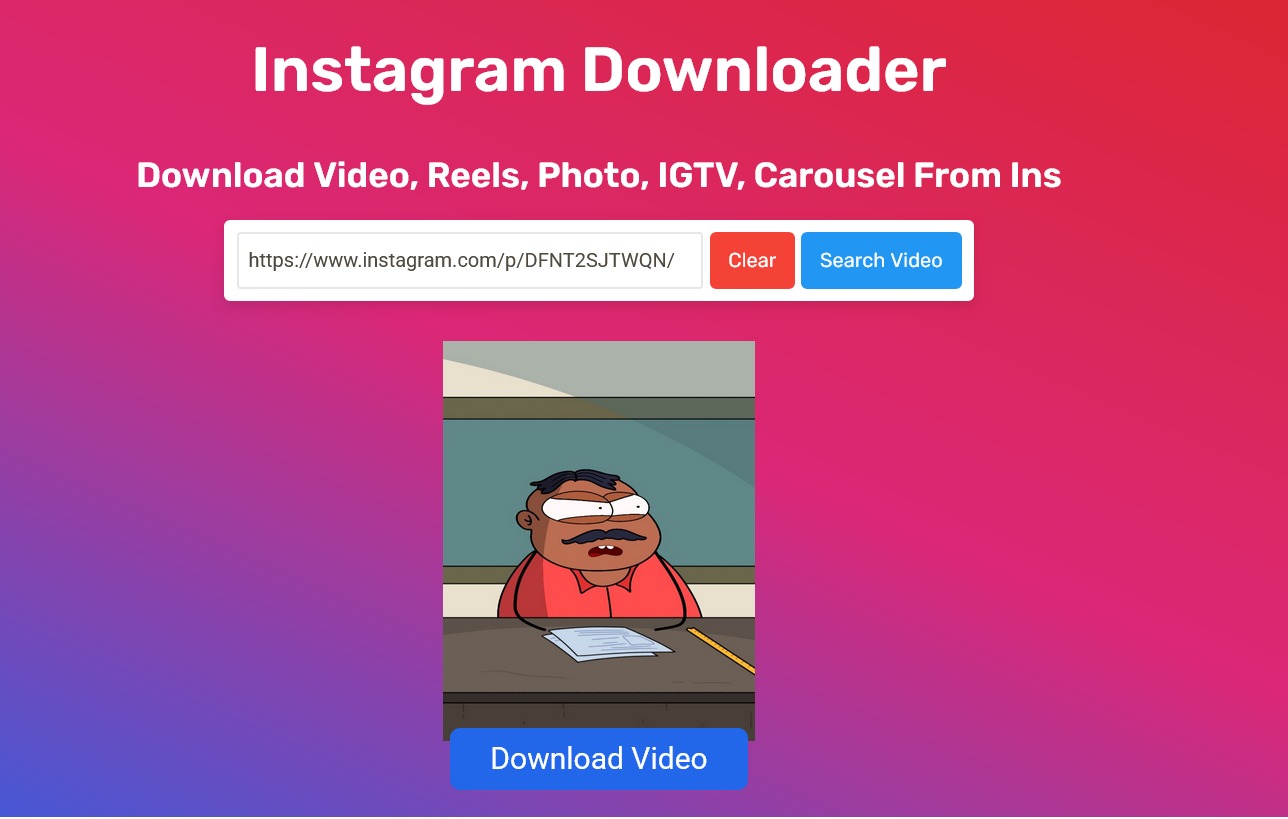 iGram Instagram Downloader